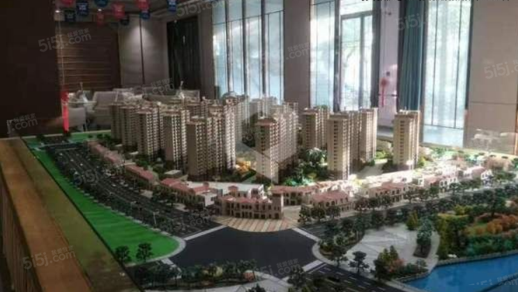 东方渔港商业街沙盘图