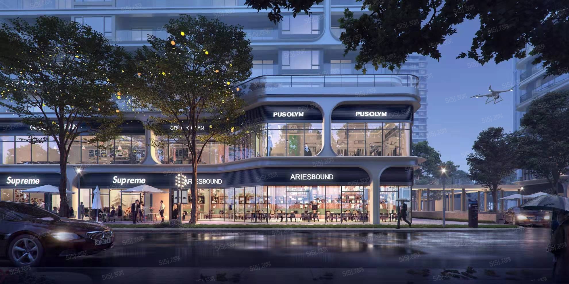 未来云帆城效果图