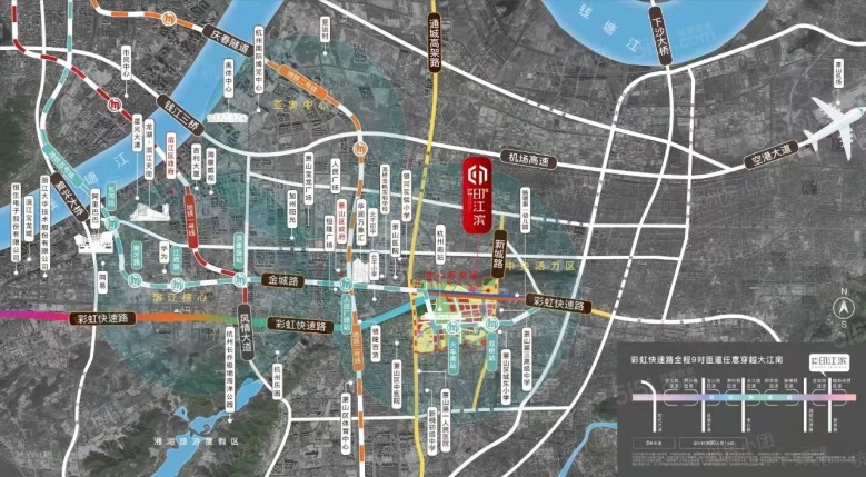 印虹滨府区位图