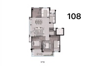 3室2厅2卫户型图