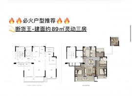 3室2厅2卫户型图