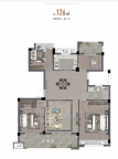 4室2厅1卫户型图