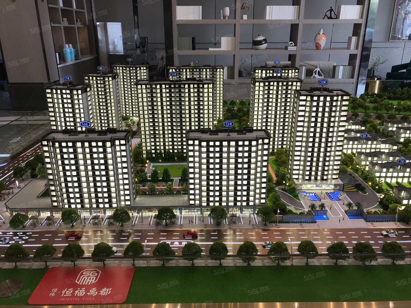 恒伟恒福禹都样板间