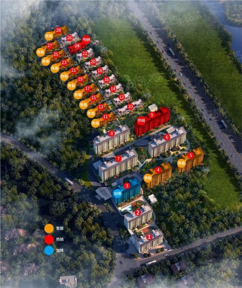 临栖云府区位图