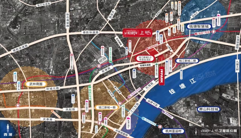 公园1872上屿区位图