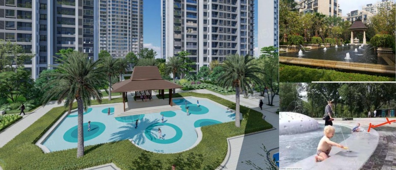 华发荟天府实景图