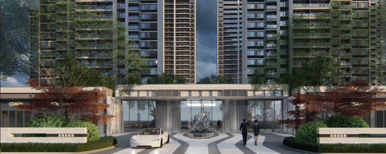 敏捷星著柏悦府效果图