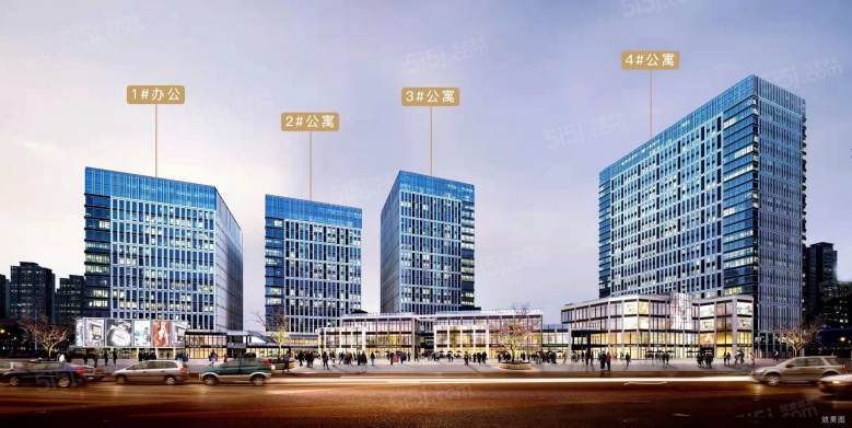 绿地商业中心效果图