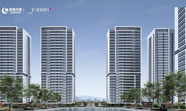绿城桂语新月里效果图