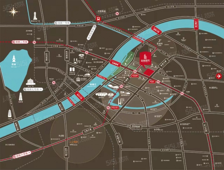 山水时代区位图