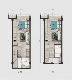 镜象里2室2厅2卫