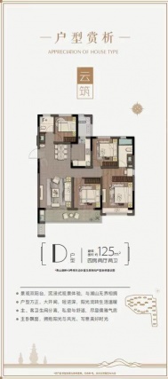 4室2厅2卫户型详情