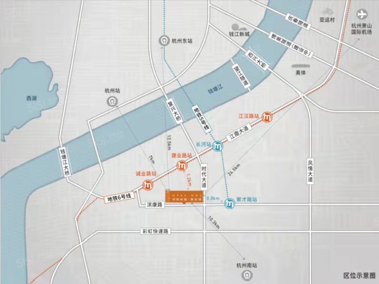 绿城卓越傲旋城区位图