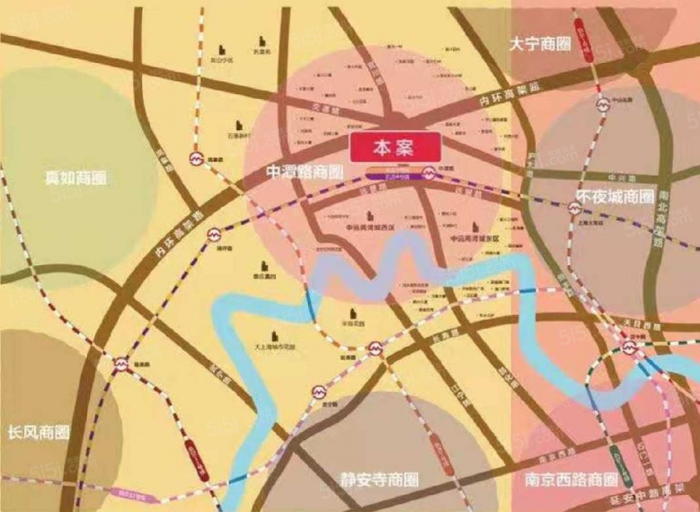 万业新阶沙盘图