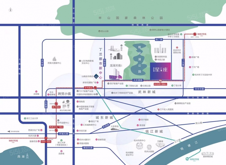 海伦堡星座区位图