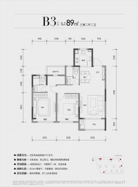 印虹滨府3室2厅2卫