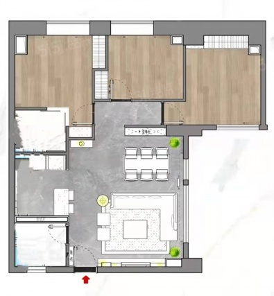 3室2厅户型详情