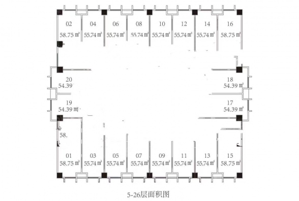 1室1厅户型详情