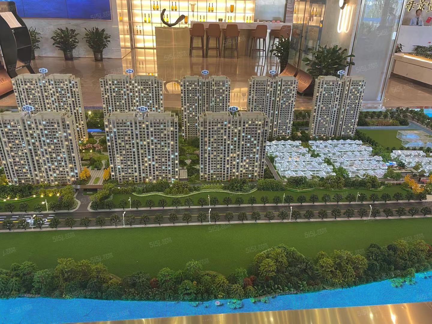 崇明岛大爱城沙盘图