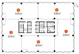 5室2厅4卫户型图