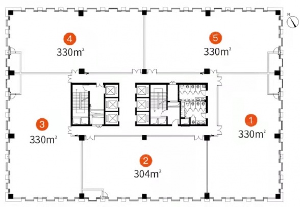 5室2厅4卫户型详情