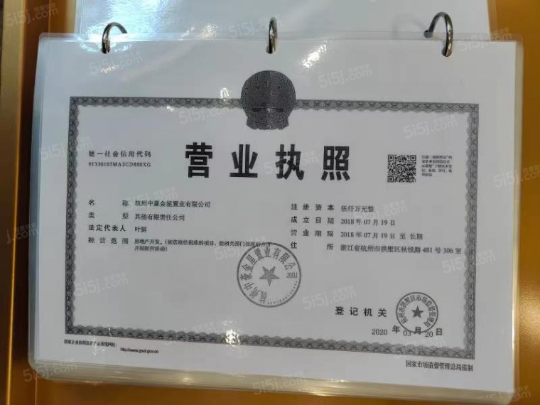 桃源商务中心开发商营业执照