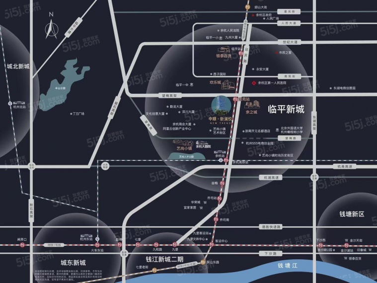 中顺大厦区位图