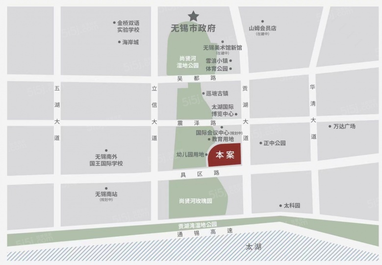 御璟天玺区位图