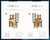 正阳铂璟湾2室2厅1卫