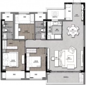 保利融信云上流光3室2厅2卫
