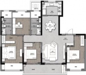 保利融信云上流光4室2厅2卫