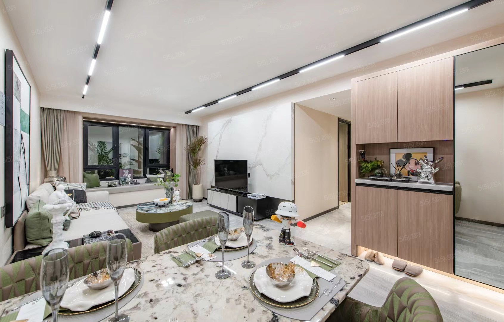 万科翡翠嘉和样板间