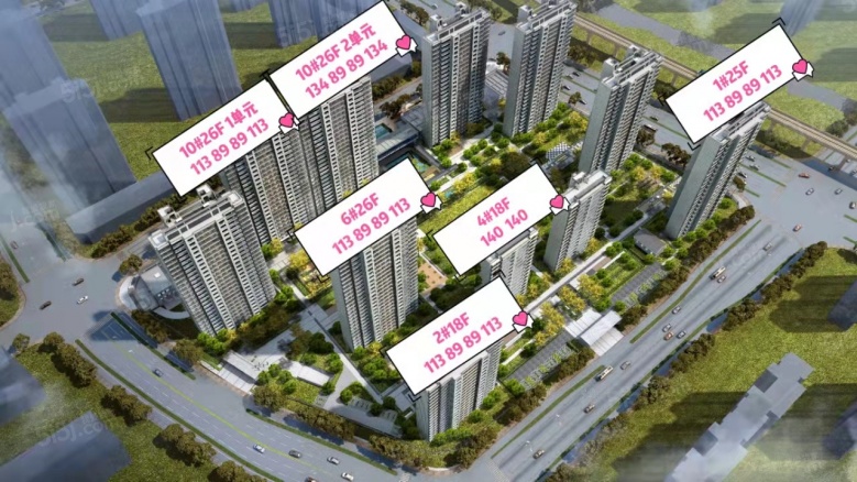 万科臻境沙盘图