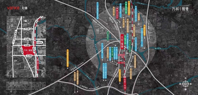 万科臻境区位图