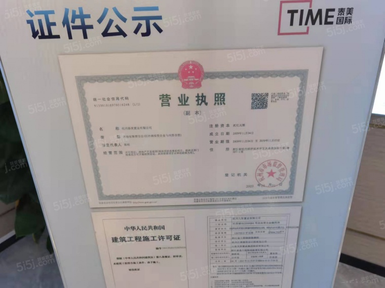 泰美国际开发商营业执照