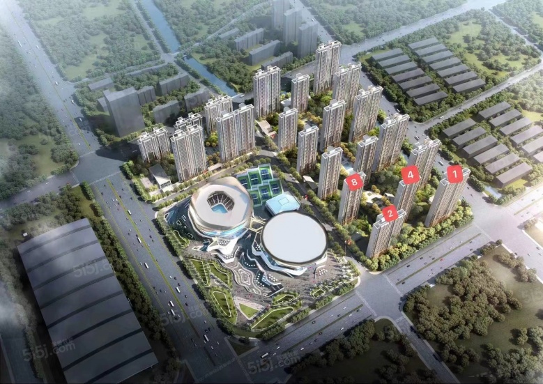 华发中央首府效果图