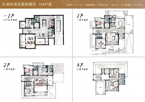 6室3厅6卫户型详情