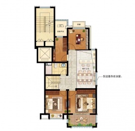 4室3厅3卫户型图