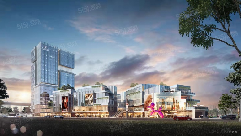 和平德信中心实景图