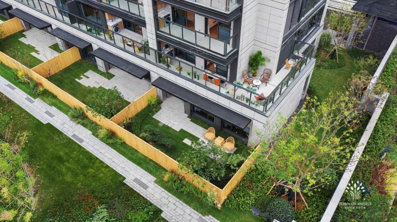 银润蓝城天使小镇实景图