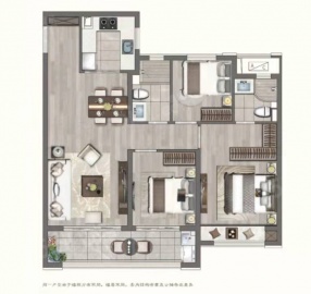 建发和著3室2厅2卫