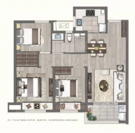 建发和著3室2厅1卫