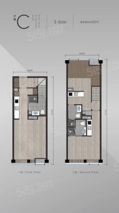 2室2厅2卫户型详情