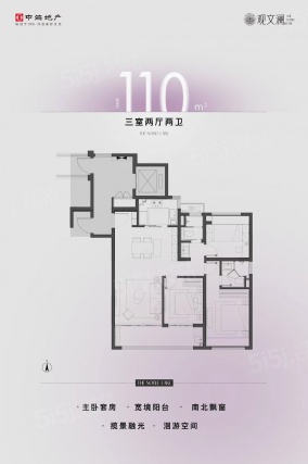 3室2厅2卫户型详情