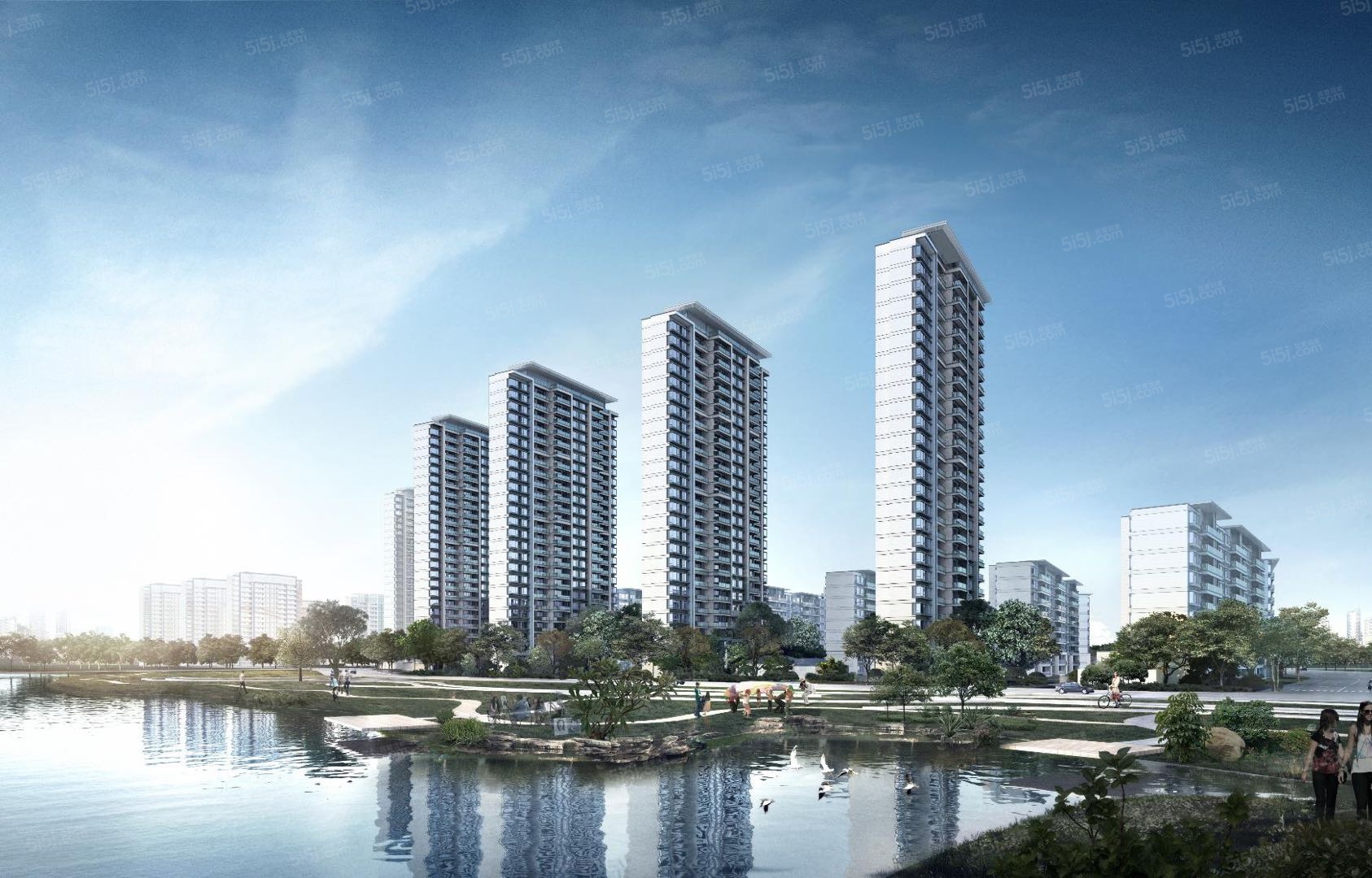 美的爱情云筑效果图