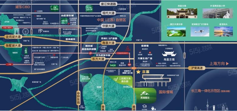 望湖玫瑰园区位图