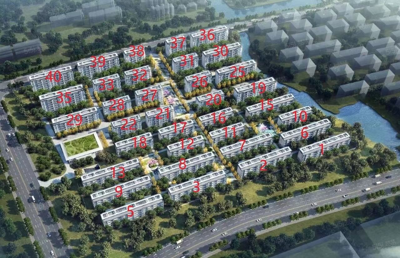 花语熙园沙盘图