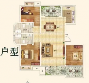 嘉圆悦山居3室2厅2卫