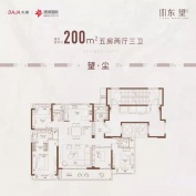 银城东望雅苑5室2厅3卫