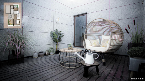 美的西径晓风样板间